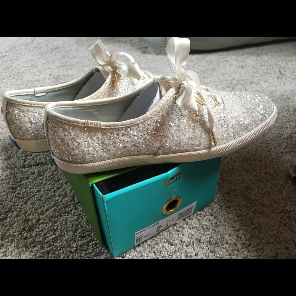 Glitter keds for Kate Spade 7.5